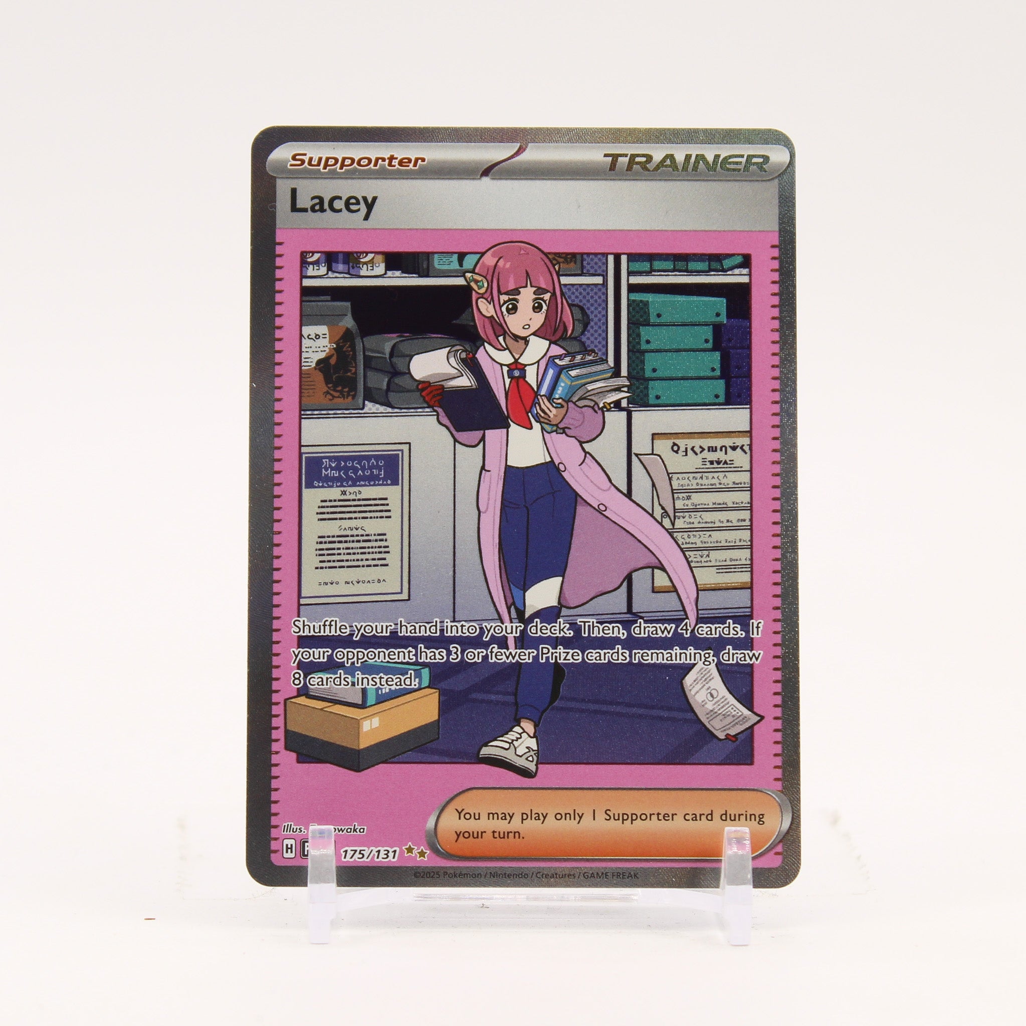 Lacey - 175/131 Prismatic Evolutions Special Illustration Trainer - NM
