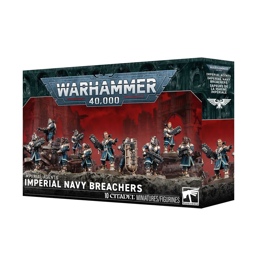 Warhammer 40K - Imperial Agents - Imperial Navy Breachers