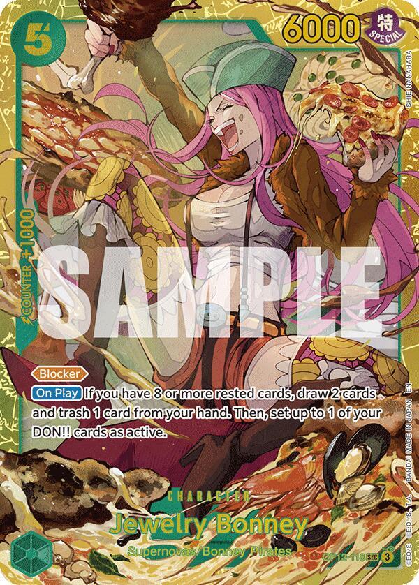 Jewelry Bonney - OP12-118 Legacy of the Master SEC One Piece - NM/MINT