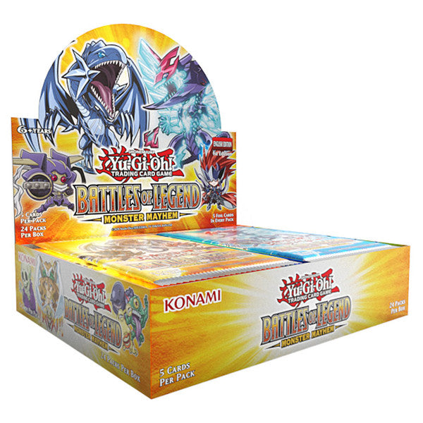 Yugioh TCG Booster Box - Battles of Legend: Monster Mayhem (24 Pack)