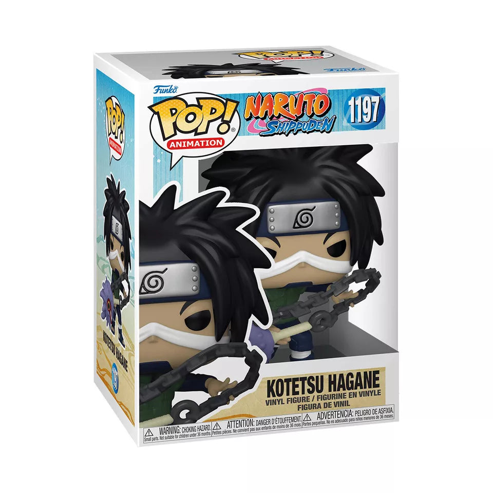 Funko Pop - Naruto Shippuden Vinyl Figure - Kotetsu Hagane with Weapon 1197