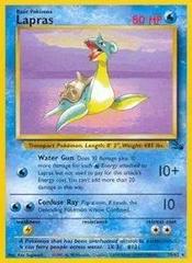 Lapras - 25/62 Fossil Rare Unlimited Pokemon - NM