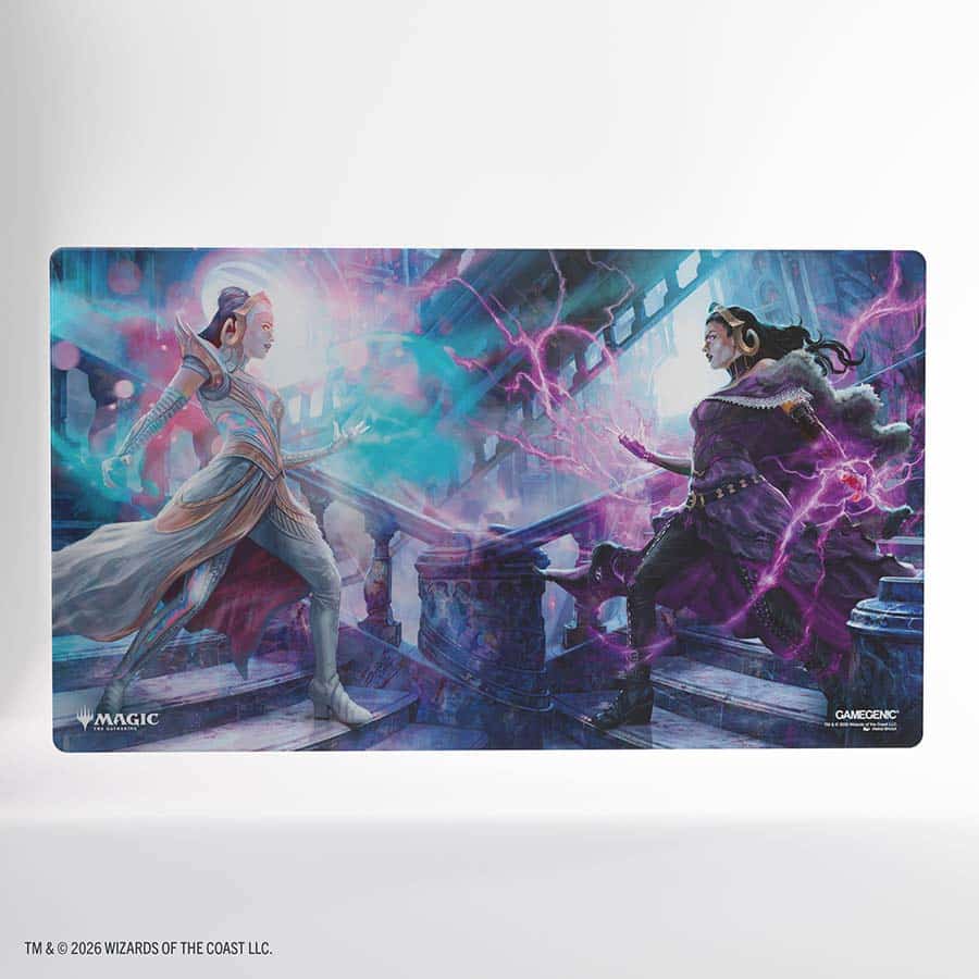 Gamegenic Shiny Play Mat MTG Reality Fracture: Liliana, Devoted Healer/Liliana, Callous Necromancer