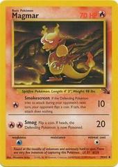 Magmar - 39/62 Fossil Uncommon Unlimited Pokemon - NM