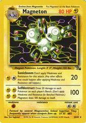 Magneton - 11/62 Fossil Rare Unlimited Holo Pokemon - NM