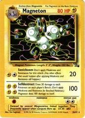 Magneton - 26/62 Fossil Rare Unlimited Pokemon - NM