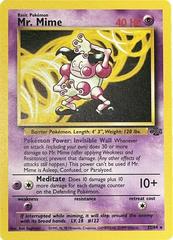 Mr. Mime - 22/64 Jungle Rare Unlimited Pokemon - NM
