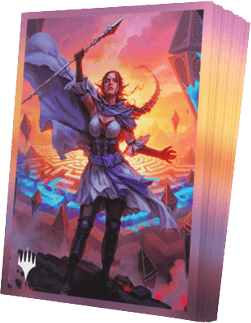 Gamegenic Magic the Gathering Premium Art Sleeves Reality Fracture: Nissa, Leyline Tamer (105)