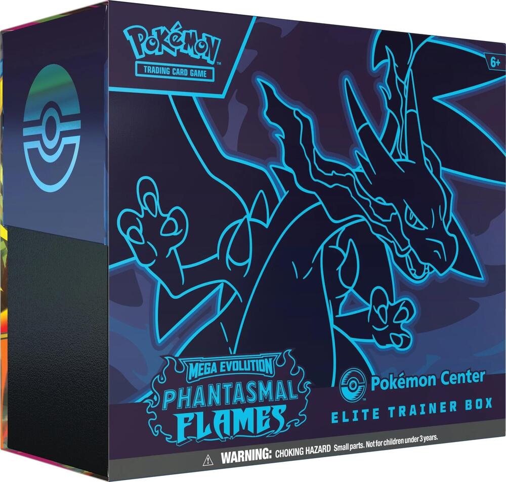 Pokemon ETB Elite Trainer Box - Mega Evolution: Phantasmal Flames POKEMON CENTER