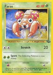 Paras - 59/64 Jungle Common Unlimited Pokemon - NM