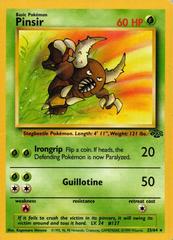 Pinsir - 25/64 Jungle Rare Unlimited Pokemon - NM