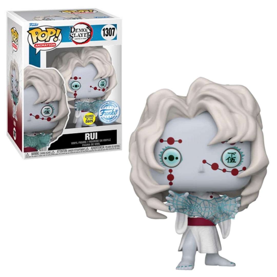 Funko Pop - Demon Slayer Vinyl Figure - Rui 1307 GITD Gamestop Exc