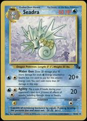 Seadra - 42/62 Fossil Uncommon Unlimited Pokemon - NM