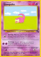 Slowpoke - 55/62 Fossil Common Unlimited Pokemon - NM