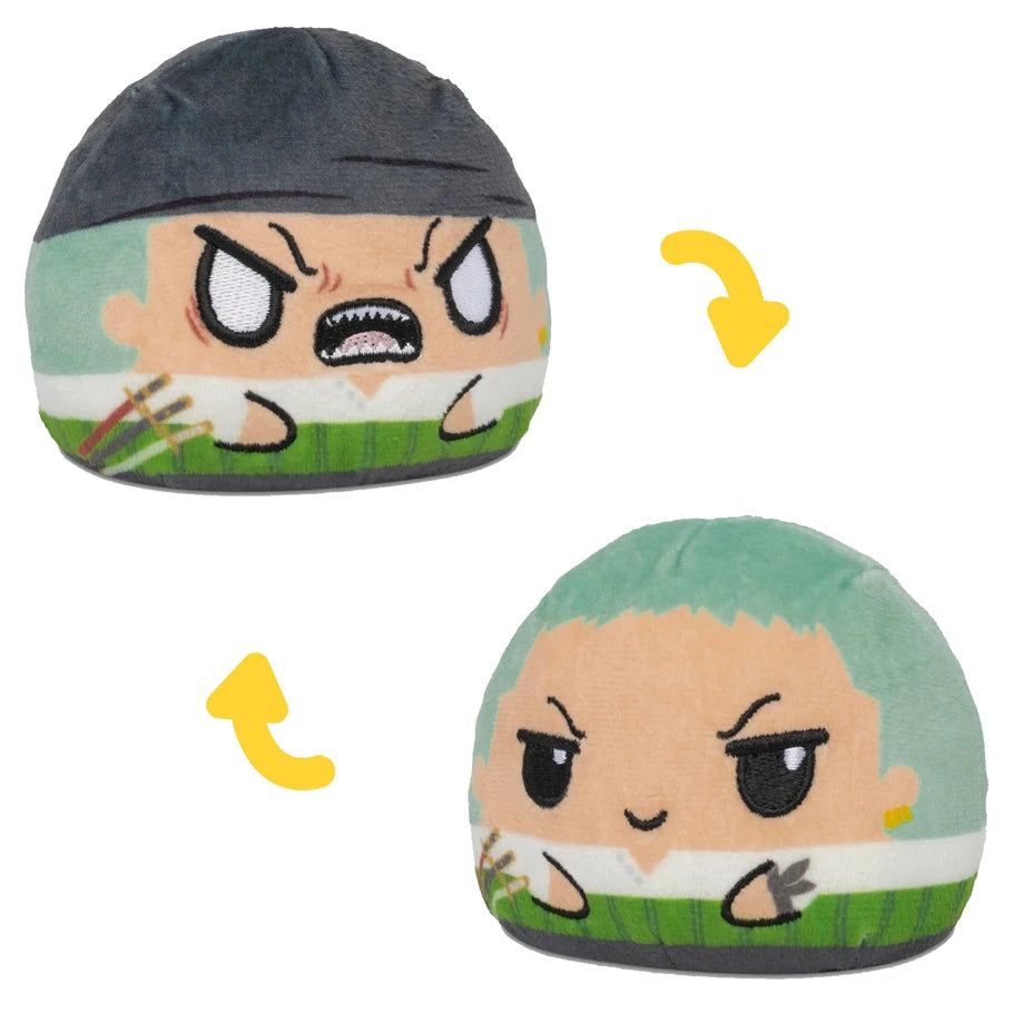 One Piece 4in Reversible Plush Teeturtle - Zoro