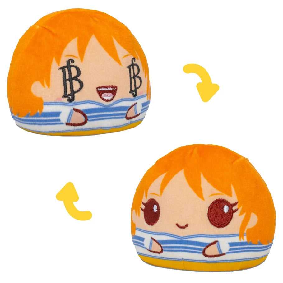 One Piece 4in Reversible Plush Teeturtle - Nami