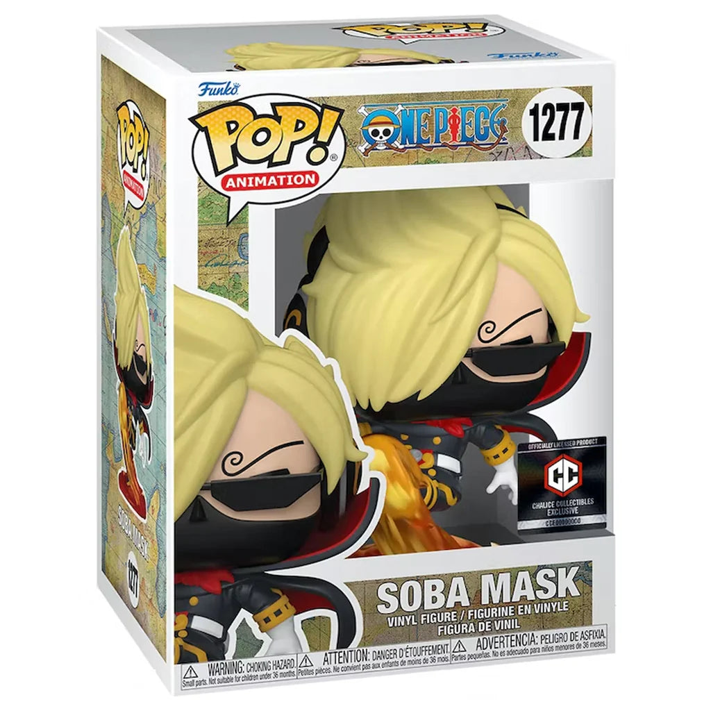 Funko Pop - One Piece Vinyl Figure - Soba Mask 1277 CC Exclusive