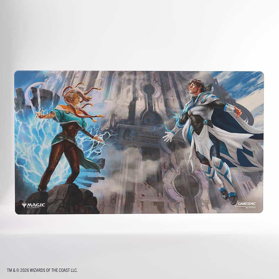 Gamegenic Shiny Play Mat MTG Reality Fracture: Tam Beleren, Conflicted/Jace, Building Reality