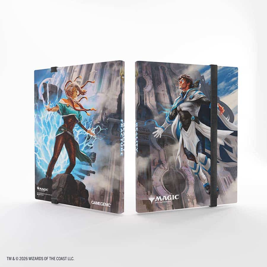 Gamegenic Casual Album 18 Pkt MTG Reality Fracture: Tam Beleren, Conflicted/Jace, Building Reality