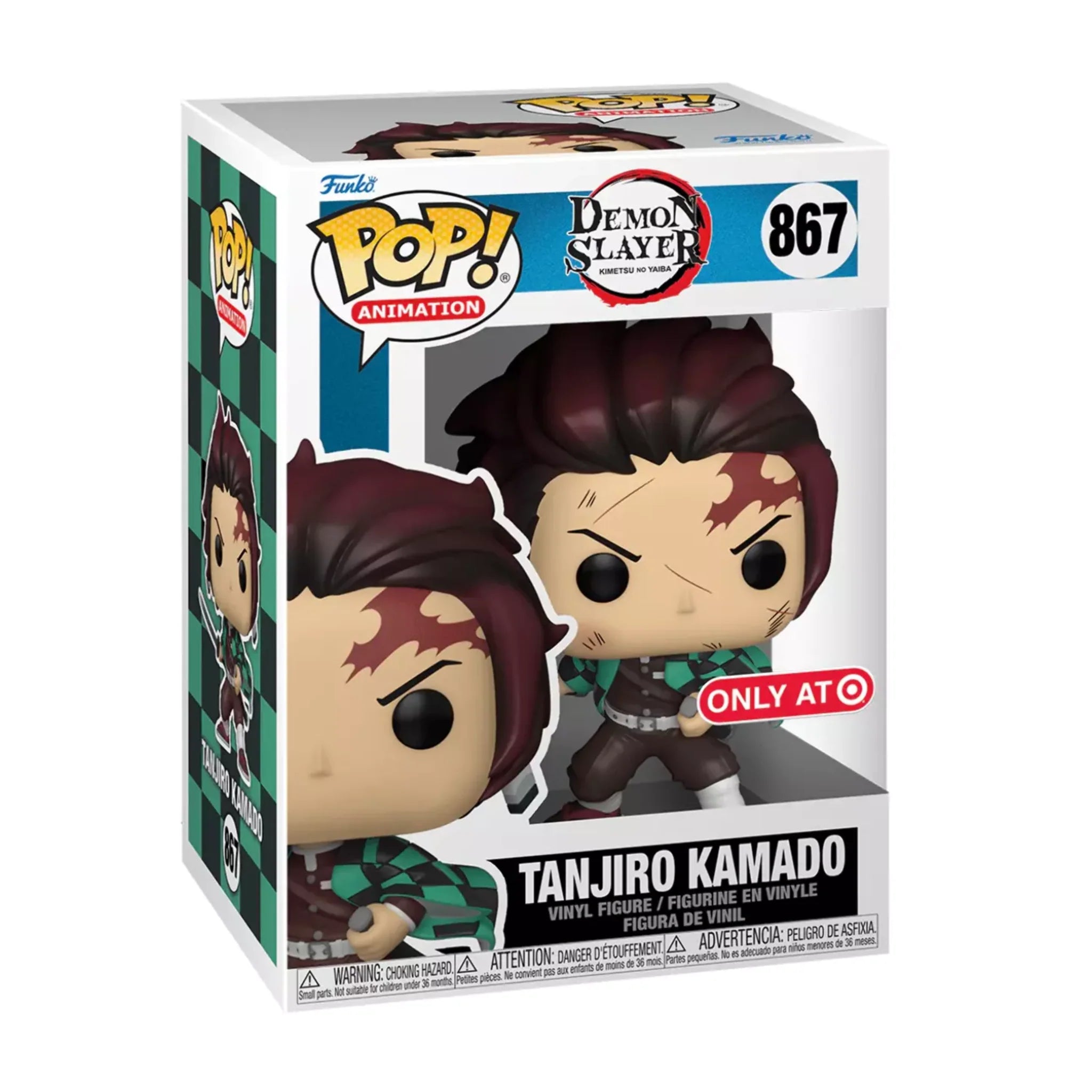 Funko POP - Demon Slayer Vinyl Figure - Tanjiro Kamado 867 Target Exc