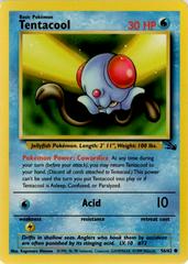 Tentacool - 56/62 Fossil Common Unlimited Pokemon - NM