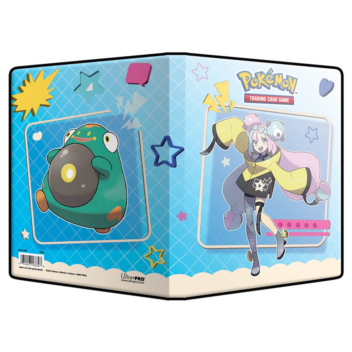 Pokemon Portfolio Binder - Ultra PRO 4 Pocket - Iono & Bellibolt