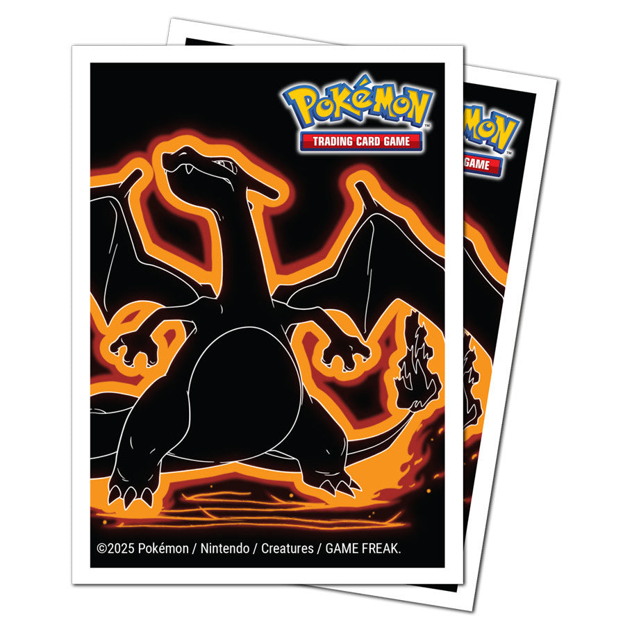 Pokemon Apex Deck Protector Sleeves - Ultra PRO Elite Series - Neon Kanto: Charizard