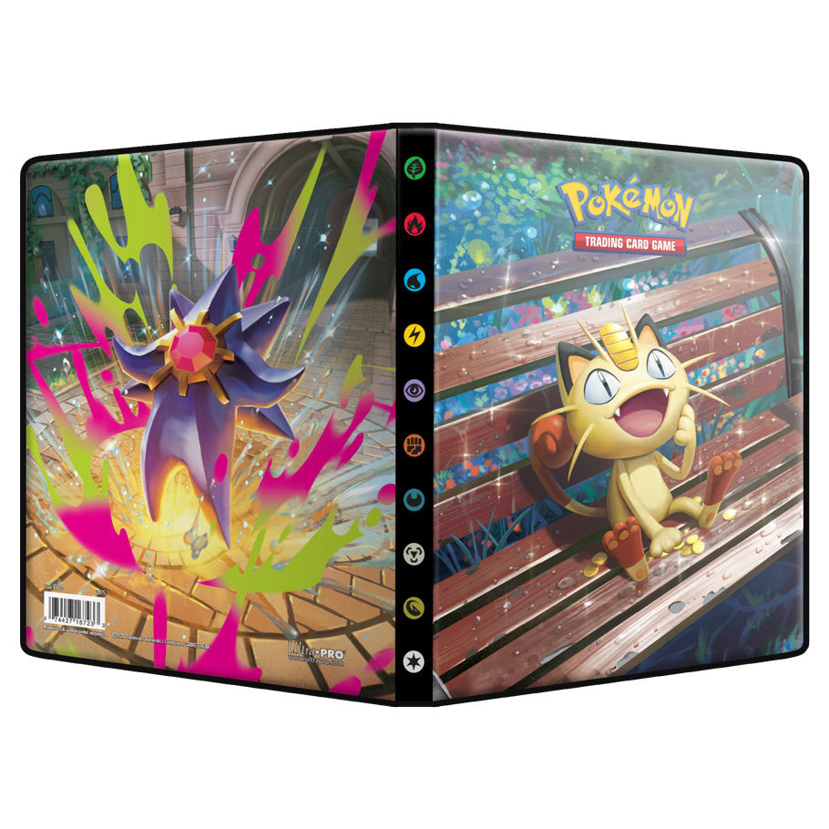 Pokemon Ultra Pro 4 Pocket Portfolio Binder - Mega Evolution: Perfect Order - Meowth
