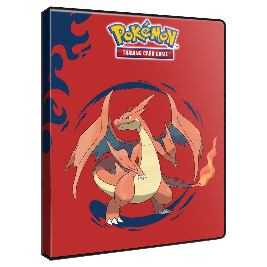 Pokemon Ultra Pro 4 Pocket Portfolio Binder - Mega Charizard X & Y
