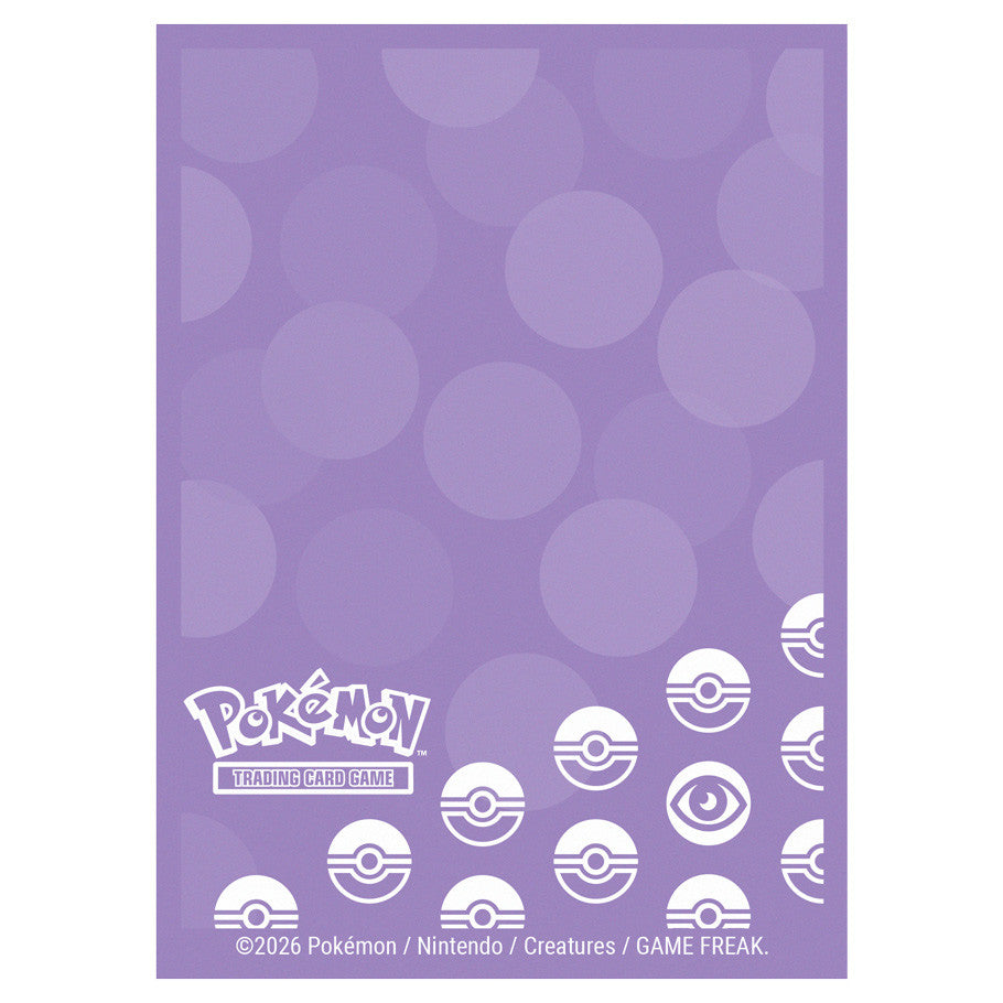Pokemon Standard Card Sleeves - Psychic Type Energy (65 Count)
