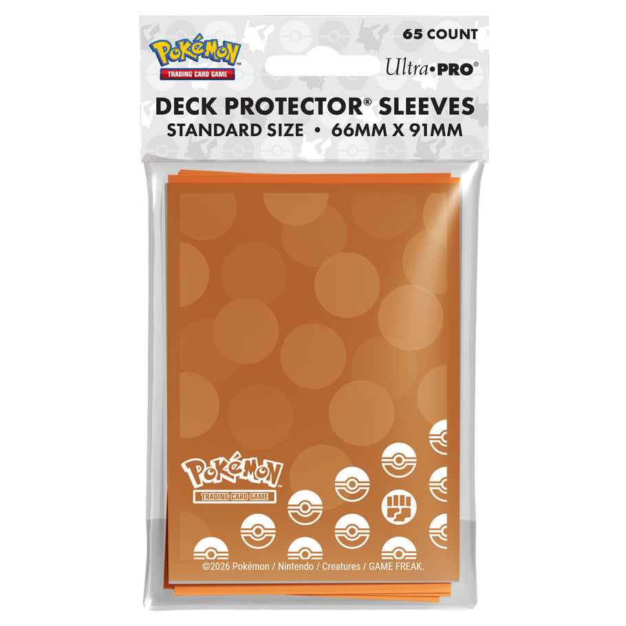 Pokemon Standard Card Sleeves - Fighting Type Energy (65 Count)