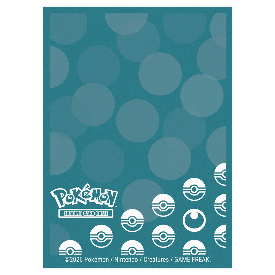 Pokemon Standard Card Sleeves - Darkness Type Energy (65 Count)