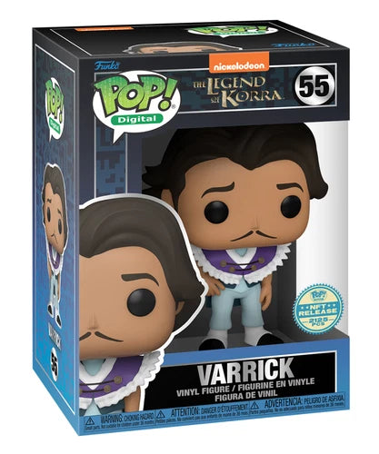Funko Pop - The Legend of Korra Vinyl Figure - Varrick 55 NFT Release 2125 PCS