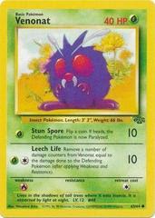 Venonat - 63/64 Jungle Common Unlimited Pokemon - NM