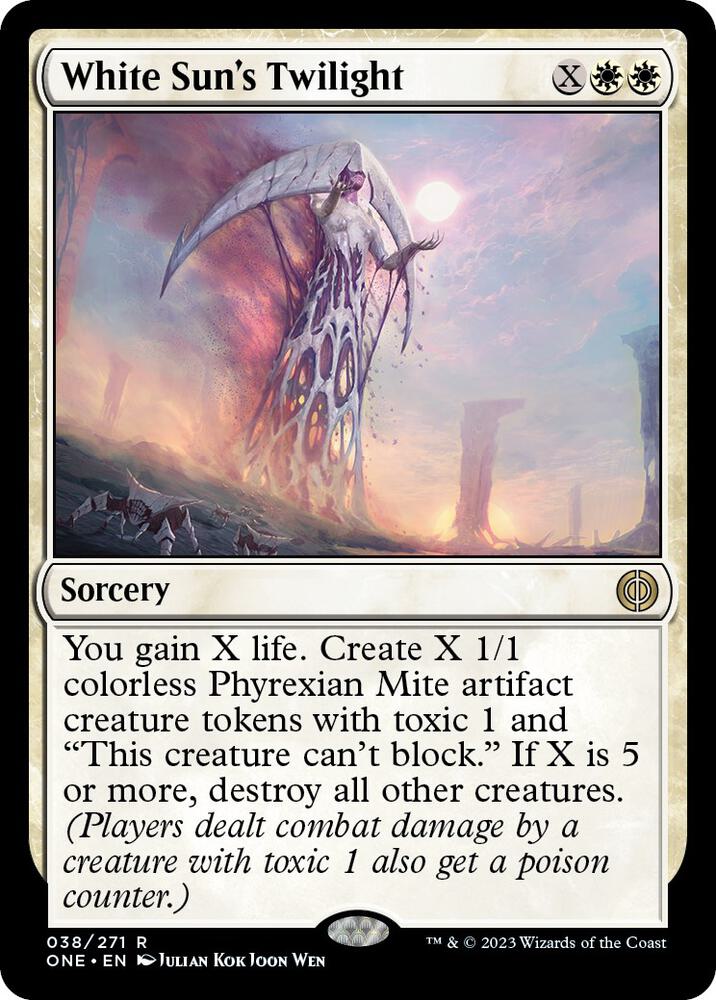 White Sun's Twilight - 038 Phyrexia All Will Be One Magic - NM