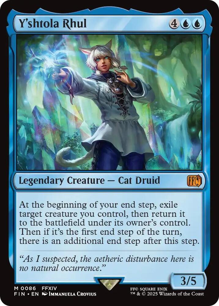 Y'shtola Rhul - 86 Final Fantasy Mythic Magic - NM/MINT
