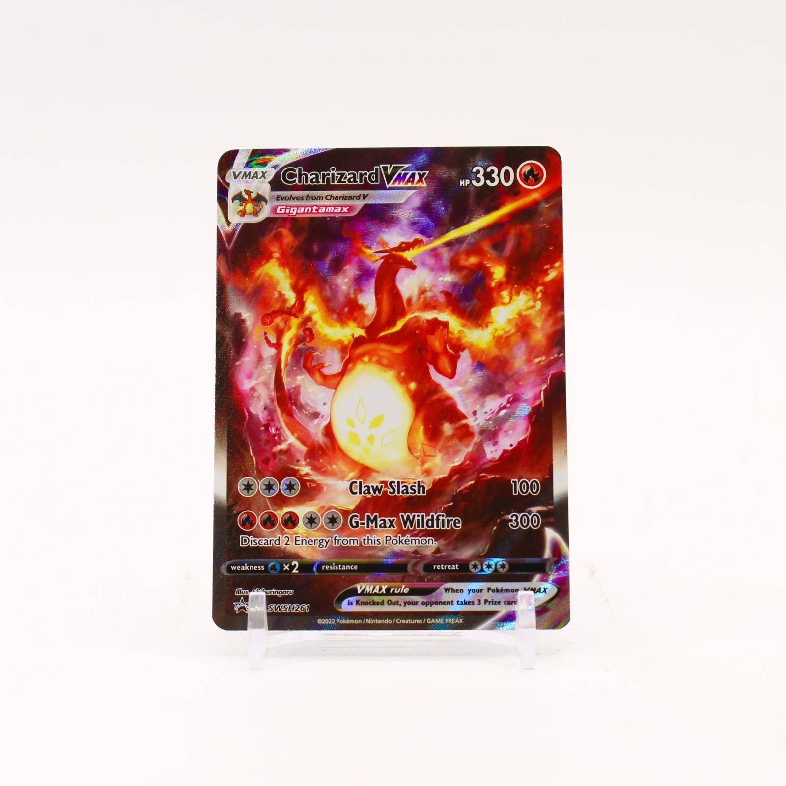 Charizard VMAX - SWSH261 Sword & Shield Holo Alternate Art Promo Pokemon - NM
