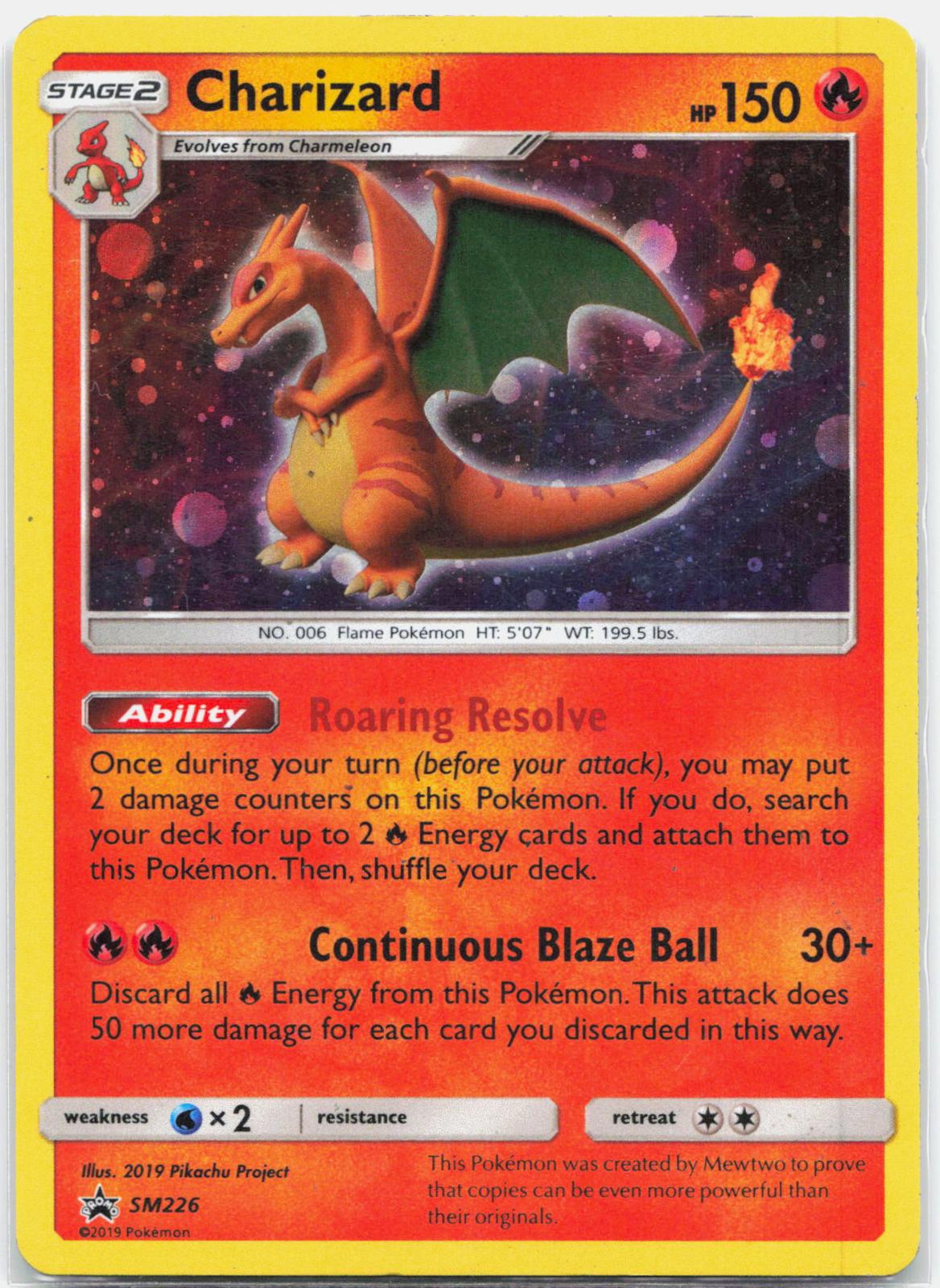 Charizard - SM226 Sun & Moon Promo Pokemon - MP