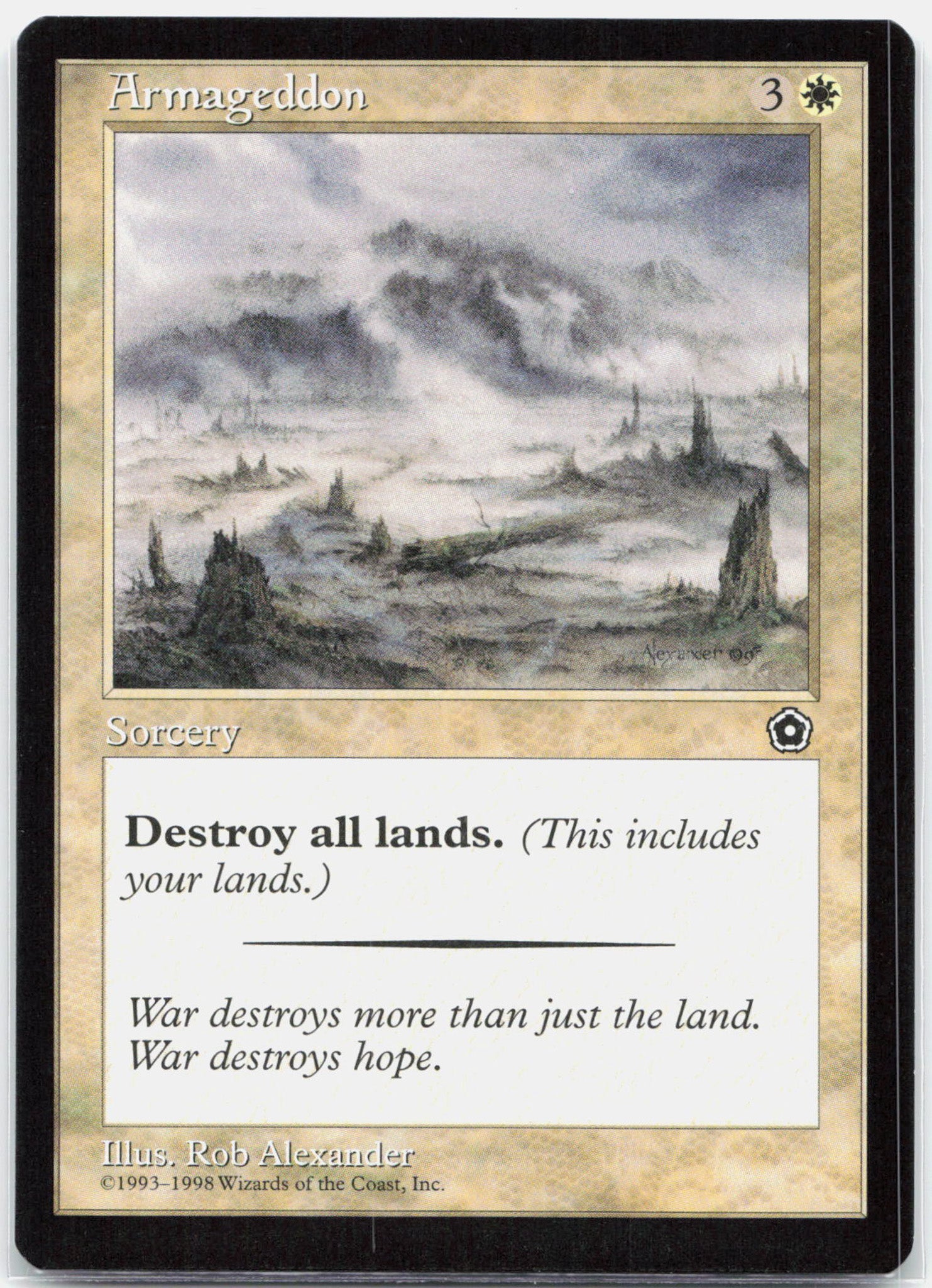 Armageddon - Portal Second Age Rare Magic - NM