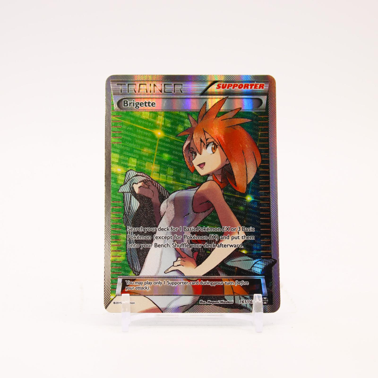 Brigette - 161/162 BREAKthrough Holo Full Art Trainer - LP