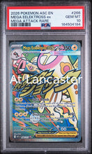 Load image into Gallery viewer, Mega Eelektross EX - 266 PSA 10 Ascended Heroes Attack Rare Pokemon (Lanc)
