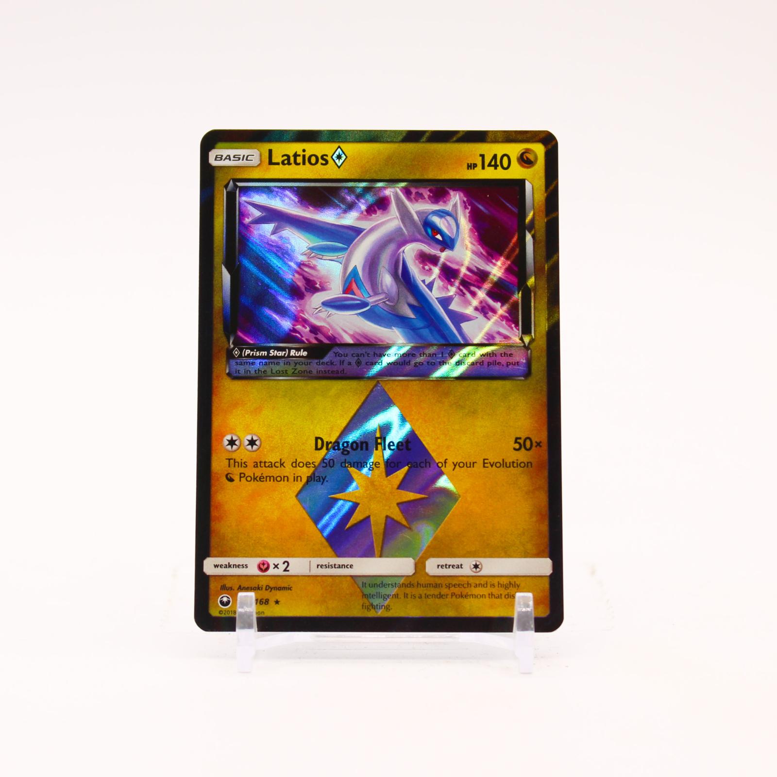 Latios - 108/168 Celestial Storm Holo Prism Star Rare Pokemon - NM/LP