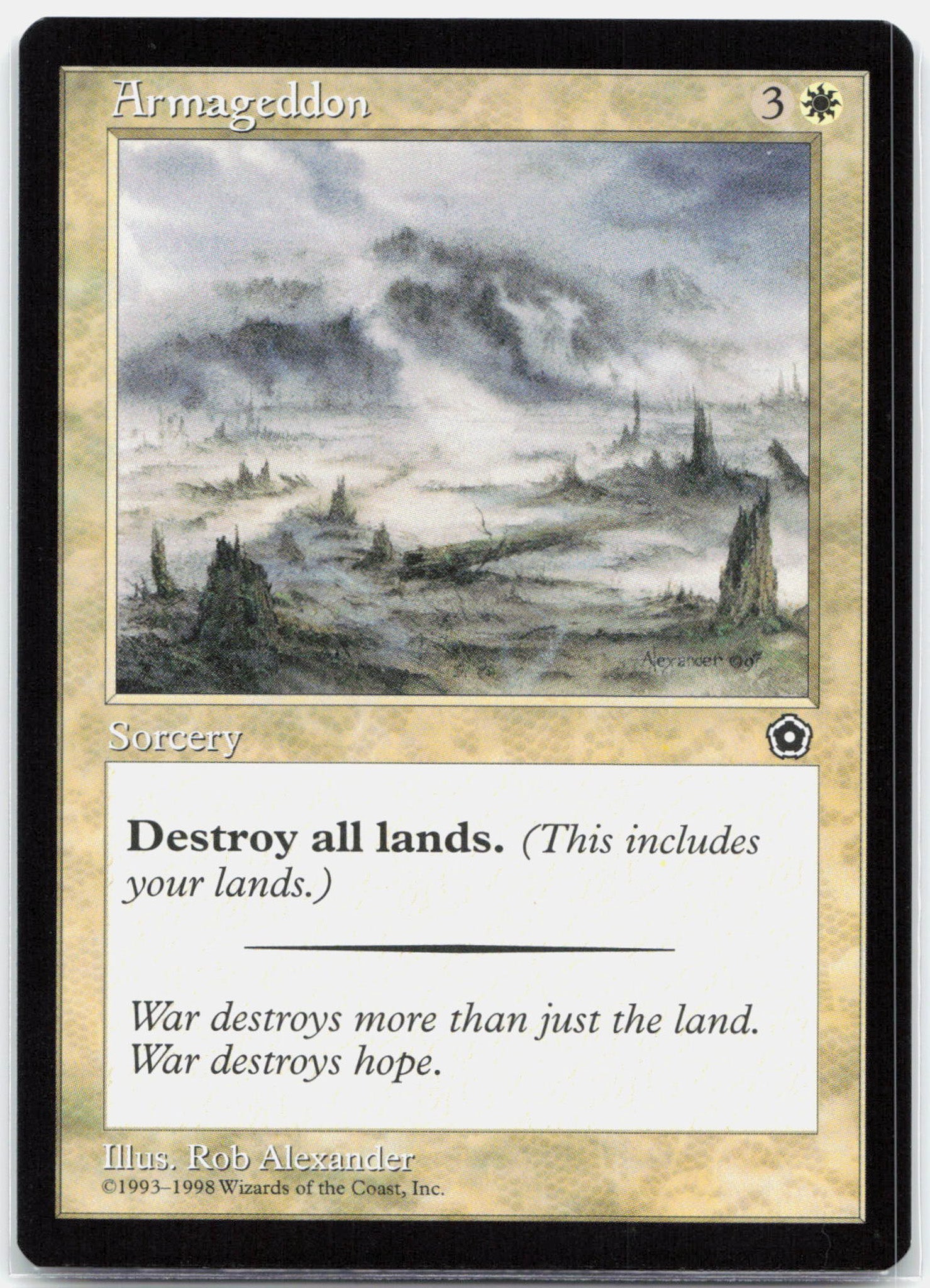 Armageddon - Portal Second Age Rare Magic - NM