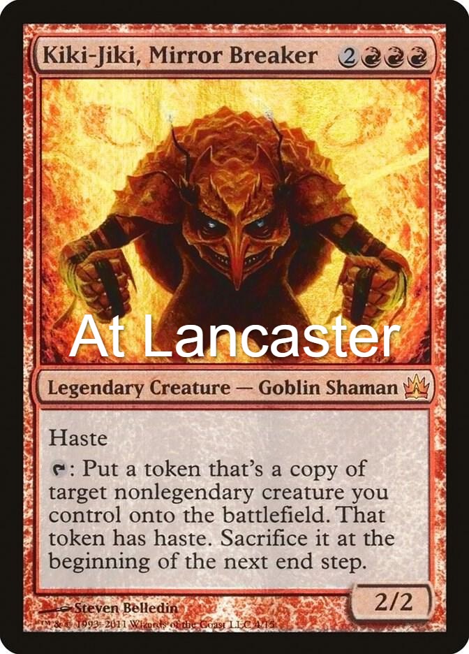 Kiki-Jiki, Mirror Breaker - 4 From the Vault: Legends Promo Magic: The Gathering - NM (Lanc)