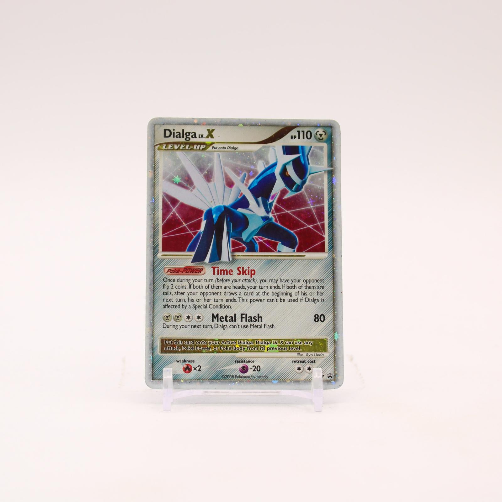 Dialga LV.X - DP17 Diamond and Pearl Holo Promo Pokemon - MP/HP