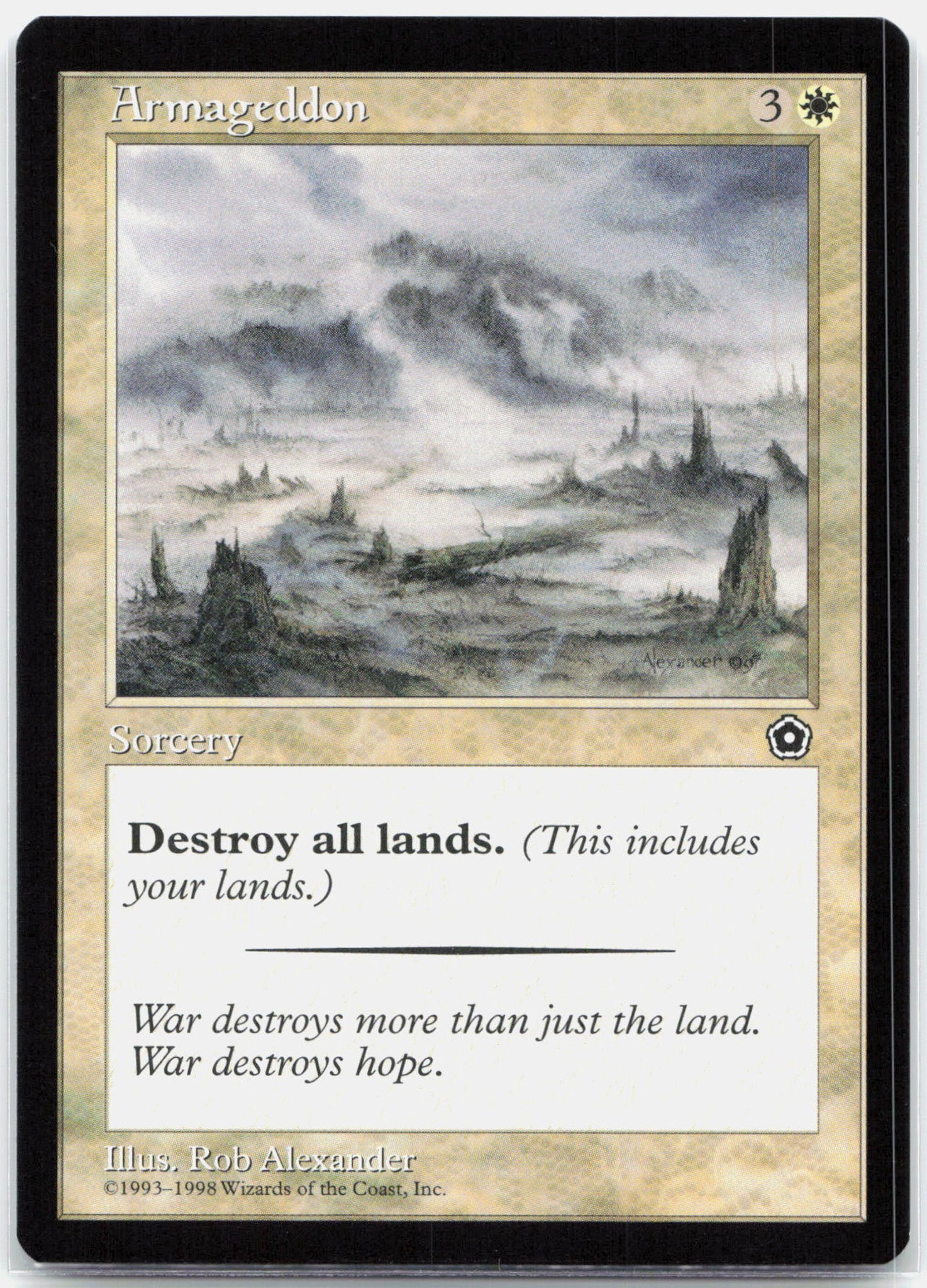 Armageddon - Portal Second Age Rare Magic - NM/LP