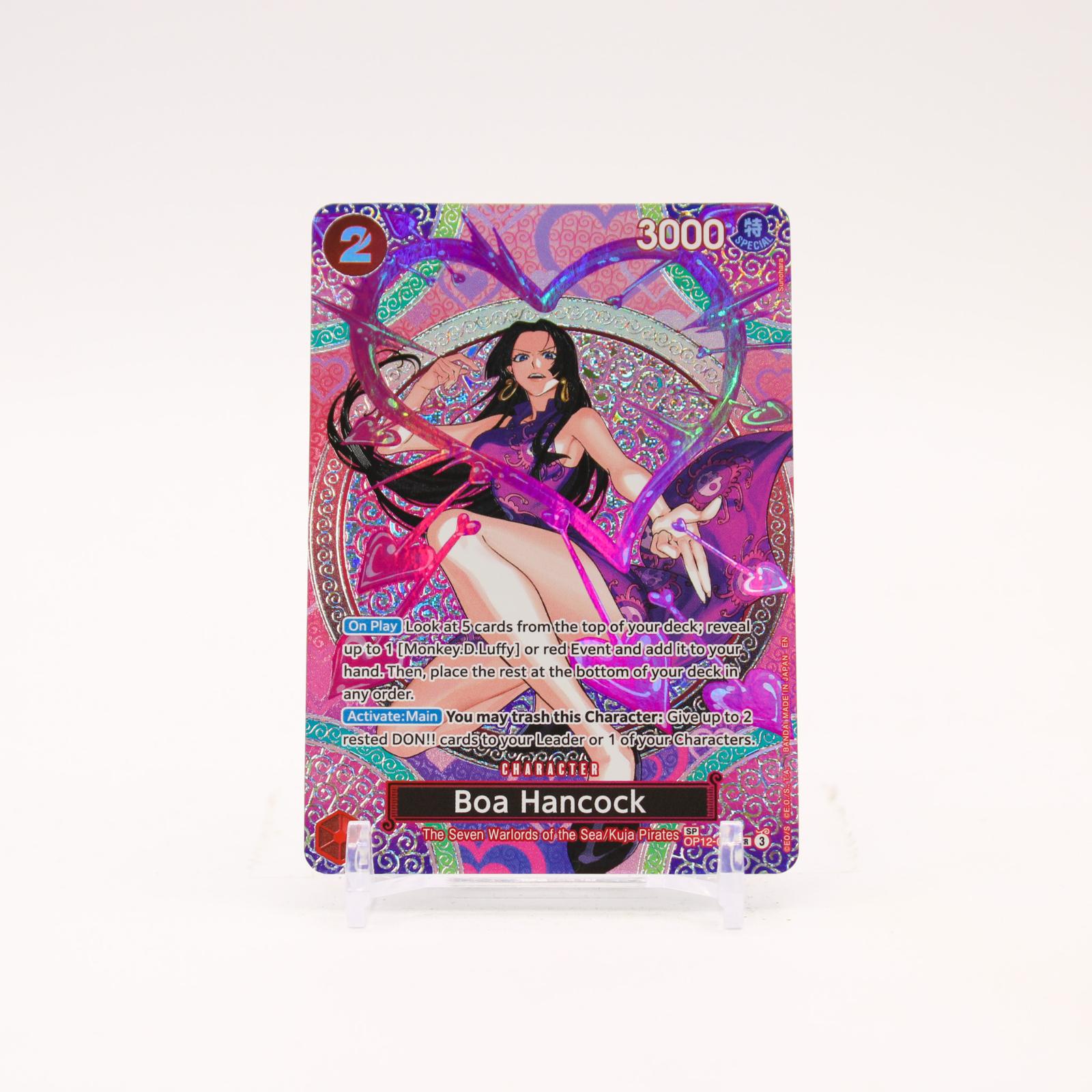 Boa Hancock SP - OP12-014 Adventure on Kami's Island Foil SR One Piece - NM/LP