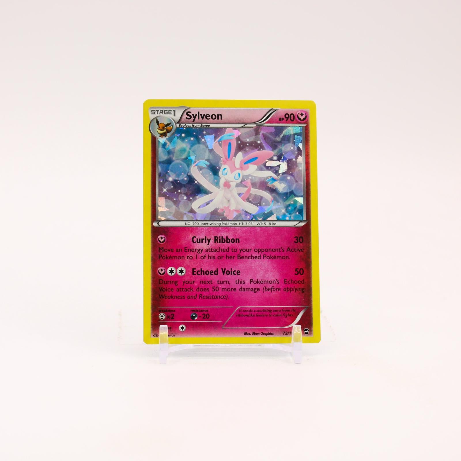 Sylveon - 72/111 Furious Fists Cosmos Holo Promo Pokemon - LP
