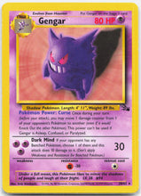 Load image into Gallery viewer, Gengar - 20/62 Fossil Unlimited Rare Pokemon - LP
