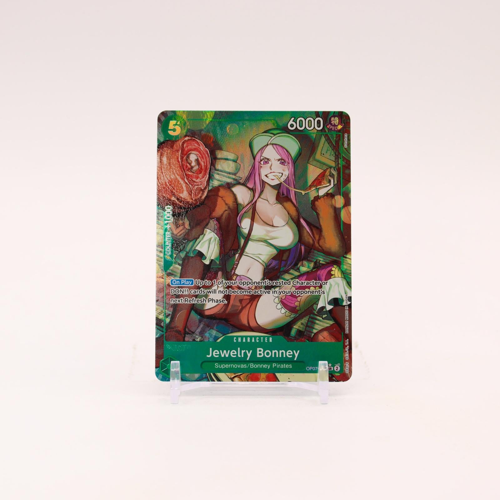 Jewelry Bonney Parallel - OP07-026 500 Years in the Future SR One Piece - NM